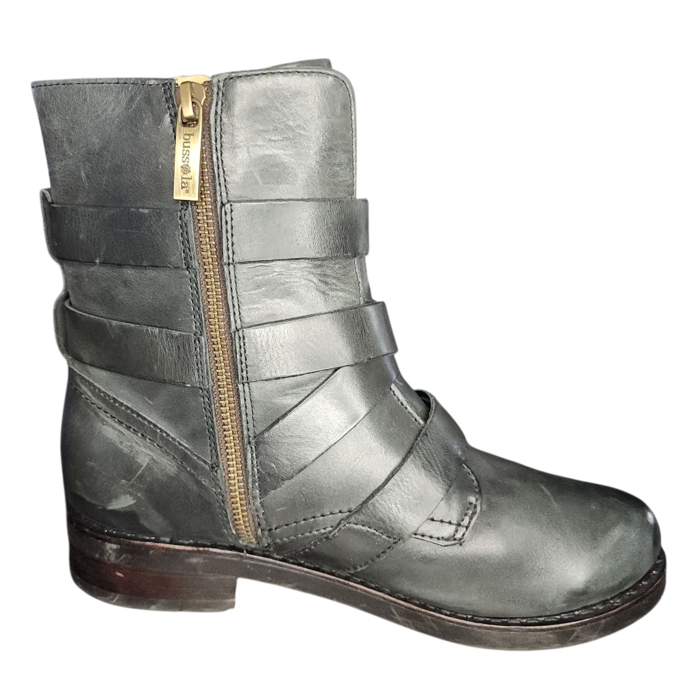 Bussola Leather Boots, Womens 39 EU (8-8.5 US) - Picture 5 of 12